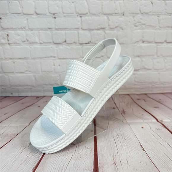 Reef Water Vista White Sandals Women’s Size 10 - Picture 4 of 11
